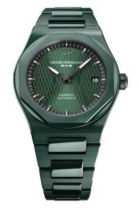 Girard-Perregaux Laureato 42mm Green Ceramic Aston Martin Edition