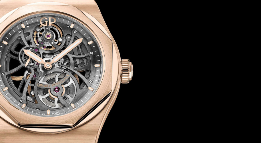 detail Girard-Perregaux Laureato Skeleton 81015-52-002-52A