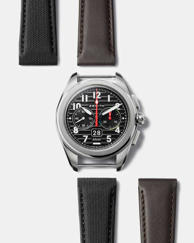 detail Zenith Pilot Big Date Flyback 03.4000.3652/21.I001