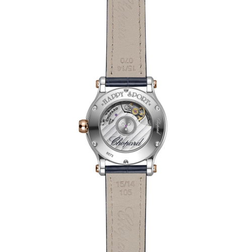 detail Chopard Happy Sport Sun, Moon and Stars 278573-6027