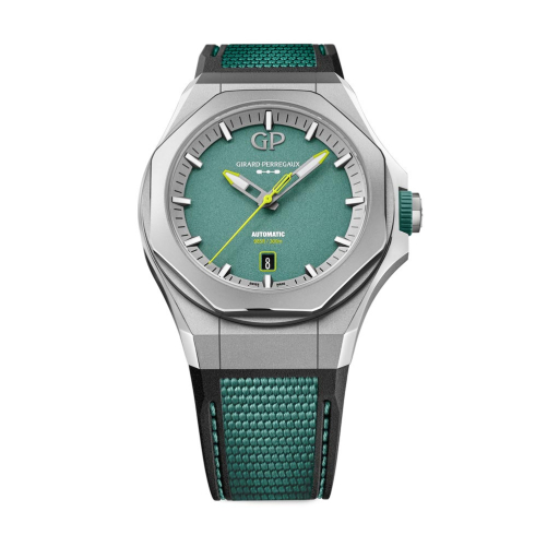 detail Girard-Perregaux Laureato Absolute Aston-Martin F1® Edition 81070-21-3405-1CX