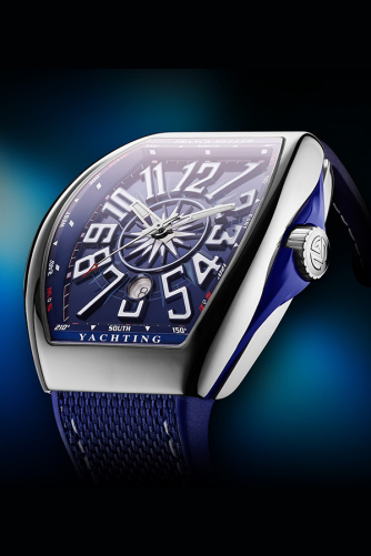 detail Franck Muller Vanguard Yachting V 45 SC DT AC YACHT BL