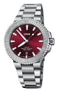 Oris Aquis Date Cherry Edition 01 733 7766 4158-07 8 22 05PEB