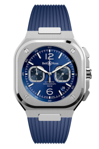 Bell & Ross BR 05 Chrono Blue Steel BR05C-BLU-ST/SRB