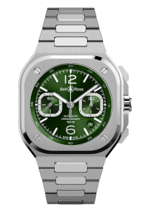 Bell & Ross BR 05 Chrono Green Steel BR05C-GN-ST/SST