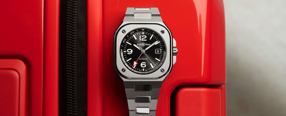 detail Bell & Ross BR 05 GMT BR05G-BL-ST/SST