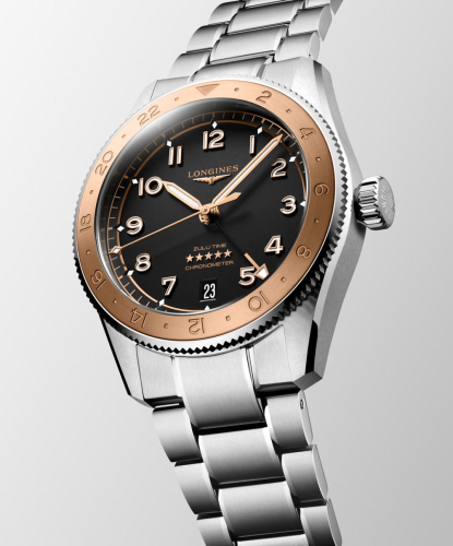 detail Longines Spirit Zulu Time 1925 L3.803.5.53.6
