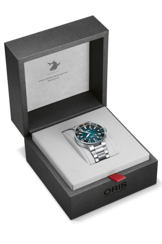 detail Oris aquis Whale Shark Limited Edition 01 798 7754 4175-Set