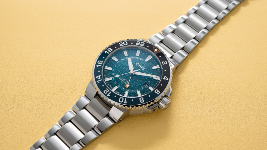 detail Oris aquis Whale Shark Limited Edition 01 798 7754 4175-Set