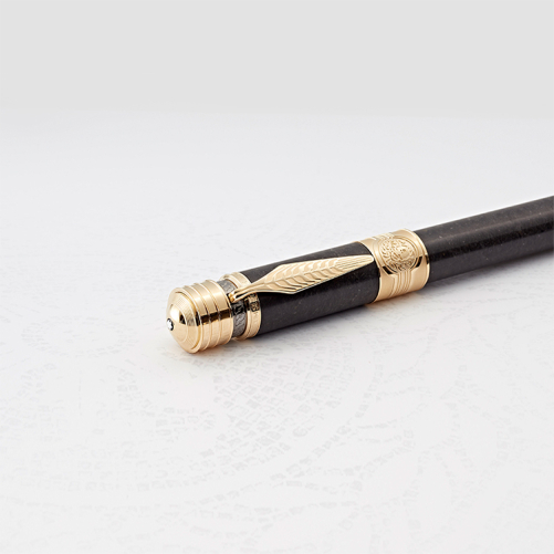 detail Monblanc Fountain Pen Patron of Art Homage to Hadrian 119810