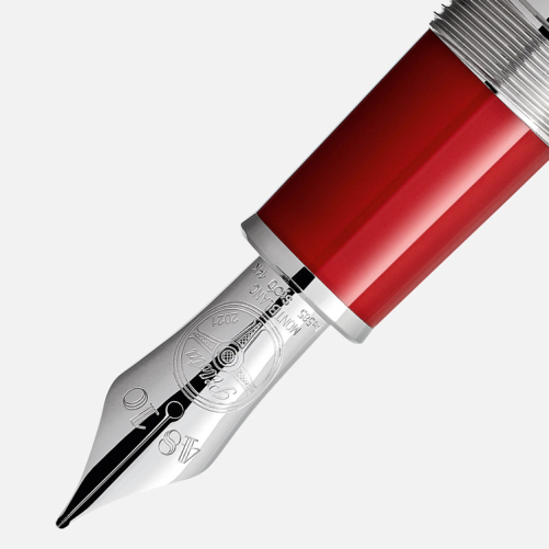 detail Montblanc Great Characters Enzo Ferrari Special Edition Fountain Pen M 127174
