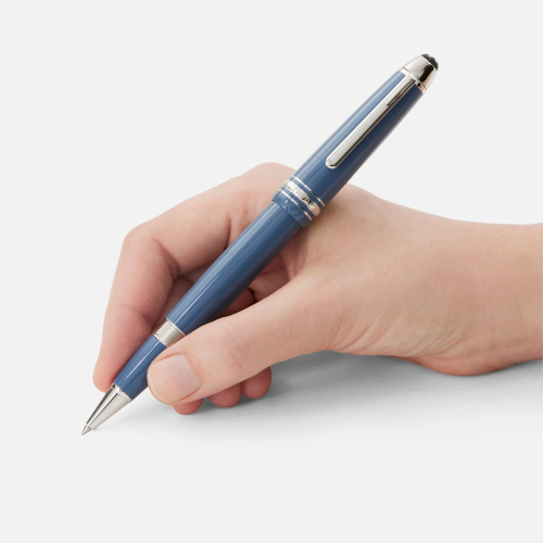 detail Montblanc Meisterstück Glacier LeGrand Rollerball Blue 129394