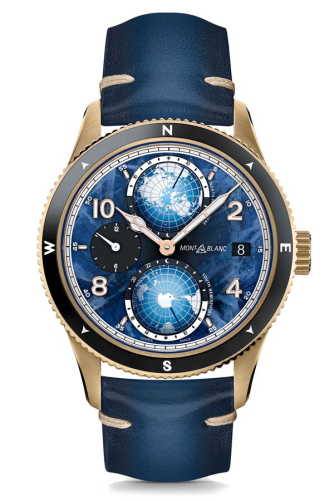 detail Montblanc 1858 Geosphere 0 Oxygen Limited Edition 129415