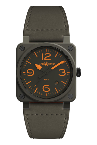 detail Bell & Ross BR 03-92 MA-1 BR0392-KAO-CE/SCA