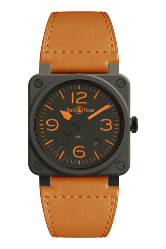 detail Bell & Ross BR 03-92 MA-1 BR0392-KAO-CE/SCA