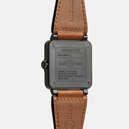 detail Bell & Ross BR-03 Heritage BR03A-HER-CE/SCA