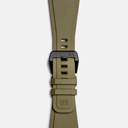 detail Bell & Ross New BR 03 Military Ceramic BR03A-MIL-CE/SRB