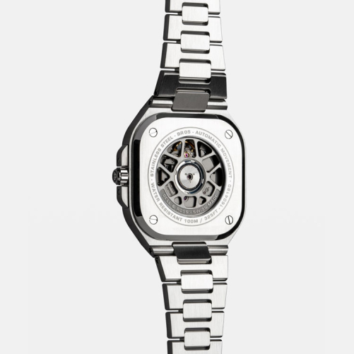 detail Bell & Ross BR-05 GMT Sky Blue BR05G-PB-ST/SST