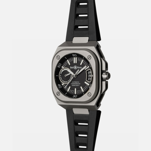 detail Bell & Ross BR-X5 Black Titanium BRX5R-BL-TI/SRB