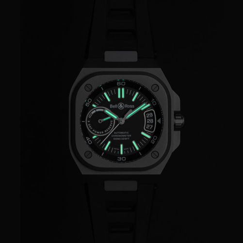 detail Bell & Ross BR-X5 Black Titanium BRX5R-BL-TI/SRB