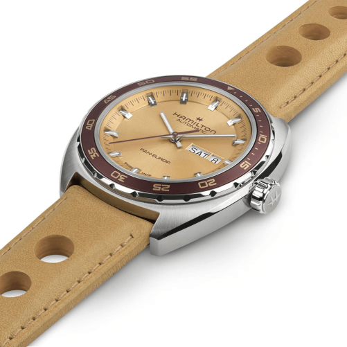 detail Hamilton American Classic Pan Europ Day Date Auto H35435820