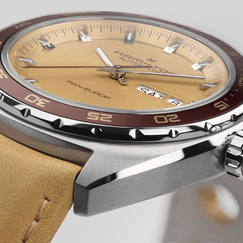 detail Hamilton American Classic Pan Europ Day Date Auto H35435820