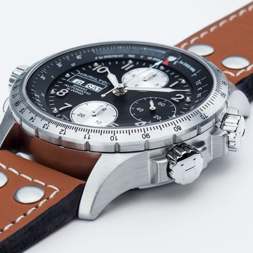 detail Hamilton Khaki Aviation X-Wind Auto Chtono H77616533