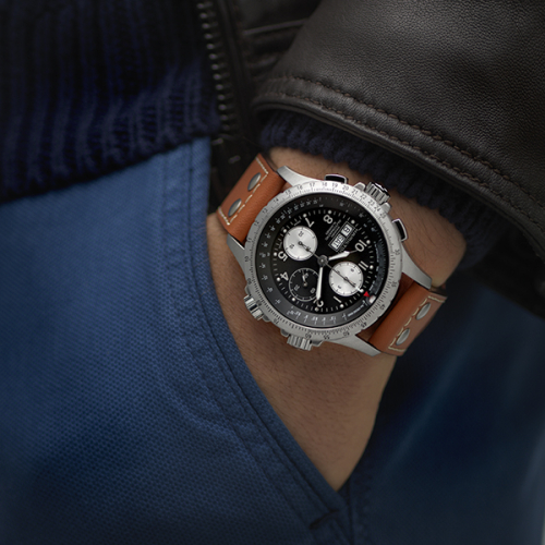 detail Hamilton Khaki Aviation X-Wind Auto Chtono H77616533