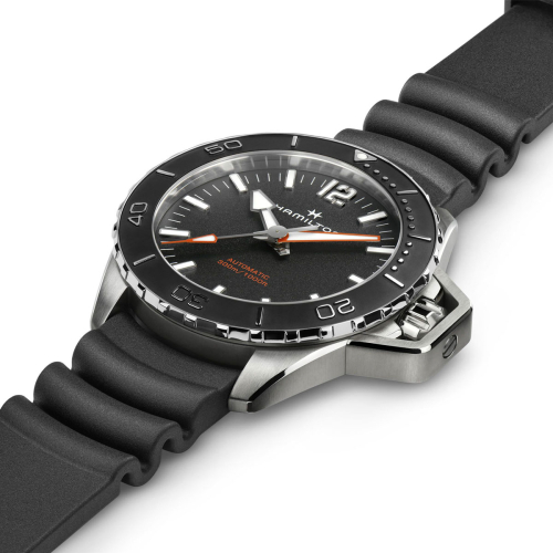 detail Hamilton Khaki Navy Frogman Auto H77825330