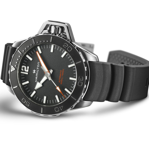 detail Hamilton Khaki Navy Frogman Auto H77825330
