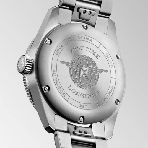 detail Longines Spirit Zulu Time L3.802.4.93.6
