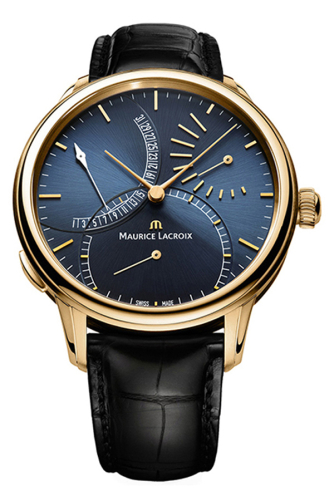 detail Maurice Lacroix Masterpiece Calendar Retrograde MP6509-PG101-430