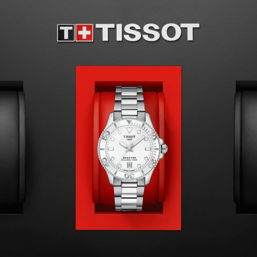 detail Tissot Seastar 1000 36mm T120.210.11.011.00