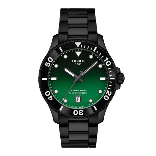 detail Tissot Seastar 1000 Quartz 40mm T120.410.33.091.00
