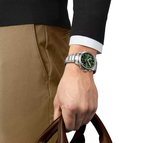 detail Tissot PR100 Chronograph T150.417.11.091.00