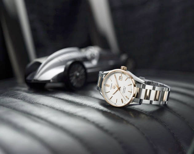 detail Tag Heuer Carrera Calibre 5 WAR215B.BD0783