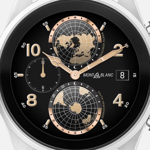 detail Montblanc Summit 3 Smartwatch - Titanium 129268