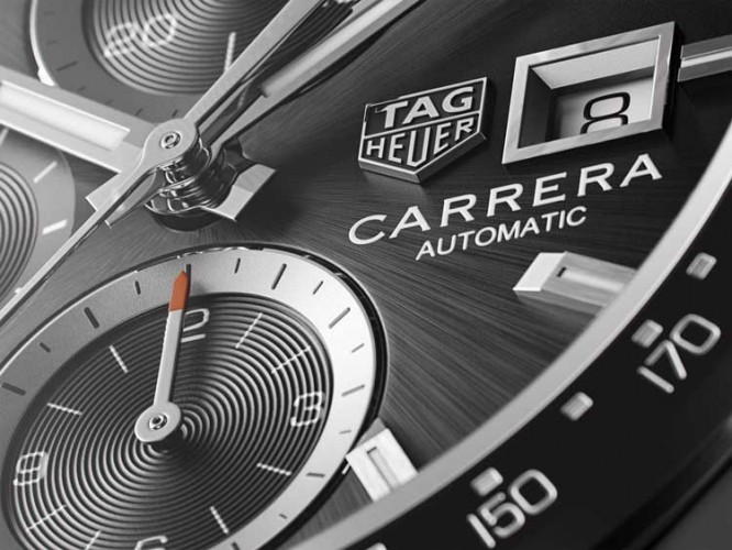 detail Tag Heuer Carrera Calibre 16 CBM2110.BA0651