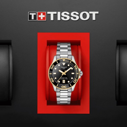 detail Tissot Seastar 1000 36mm T120.210.21.051.00