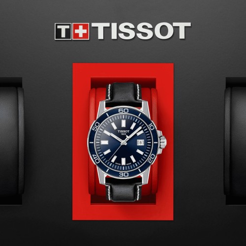 detail Tissot Supersport Gent T125.610.16.041.00