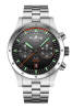 náhled Fortis Flieger F-43 Bicompax Original on Block Bracelet F4240004