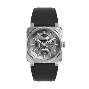 Bell & Ross BR-03 Skeleton Grey Steel BR03A-GR-SKST/SRB