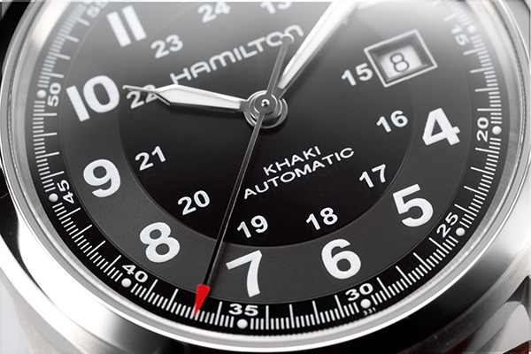 detail Hamilton Khaki Field Automatic H70555533