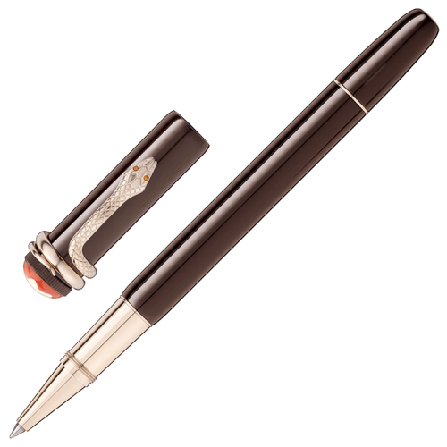 detail Montblanc Heritage Rouge et Noir Tropic Brown Special Edition 116552