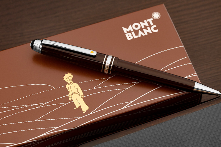 detail Montblanc Meisterstück Le Petit Prince Classique Ballpoint Pen 119667