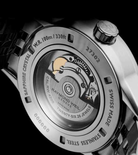 detail Raymond Weil Freelancer Men's Automatic Blue Dial 2731-ST-50001