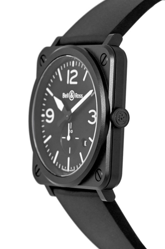 detail Bell & Ross Black Matte BRS-BL-CEM