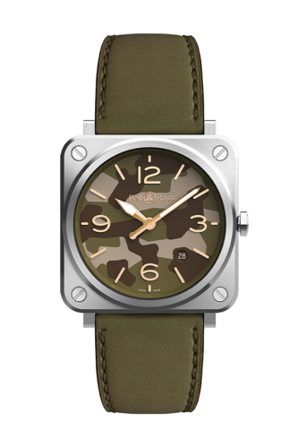 detail Bell & Ross Instruments Camo BRS-CK-ST/SCA