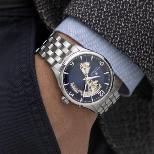 detail Hamilton Jazzmaster Open Heart Auto H32705141