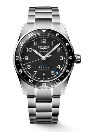 detail Longines Spirit Zulu Time L3.802.4.53.6